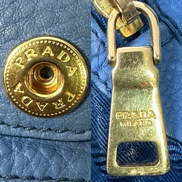 💯 Authentic Prada Two-Way Leather Tote Bag🍀 - Picture 11 of 17